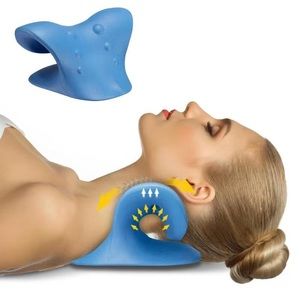 Cervical Traction Device for Neck Shoulder Pain Relief, Neck Stretcher Portable